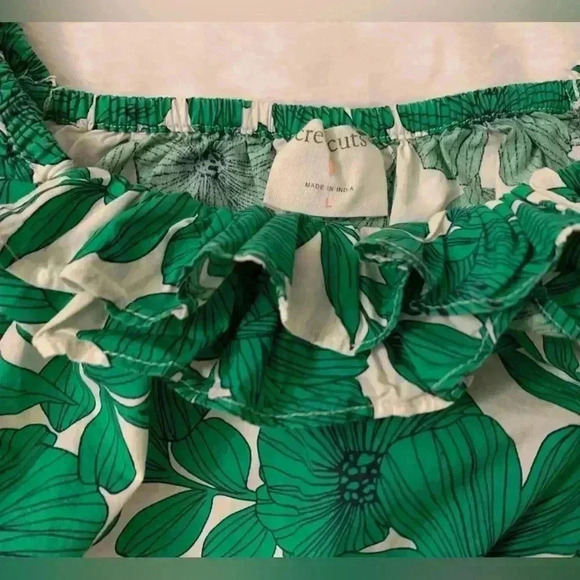 Lot of 2 Crewcuts Girls Squareneck Puff-Sleeve Tops Sz Large 10 - Picture 4 of 4